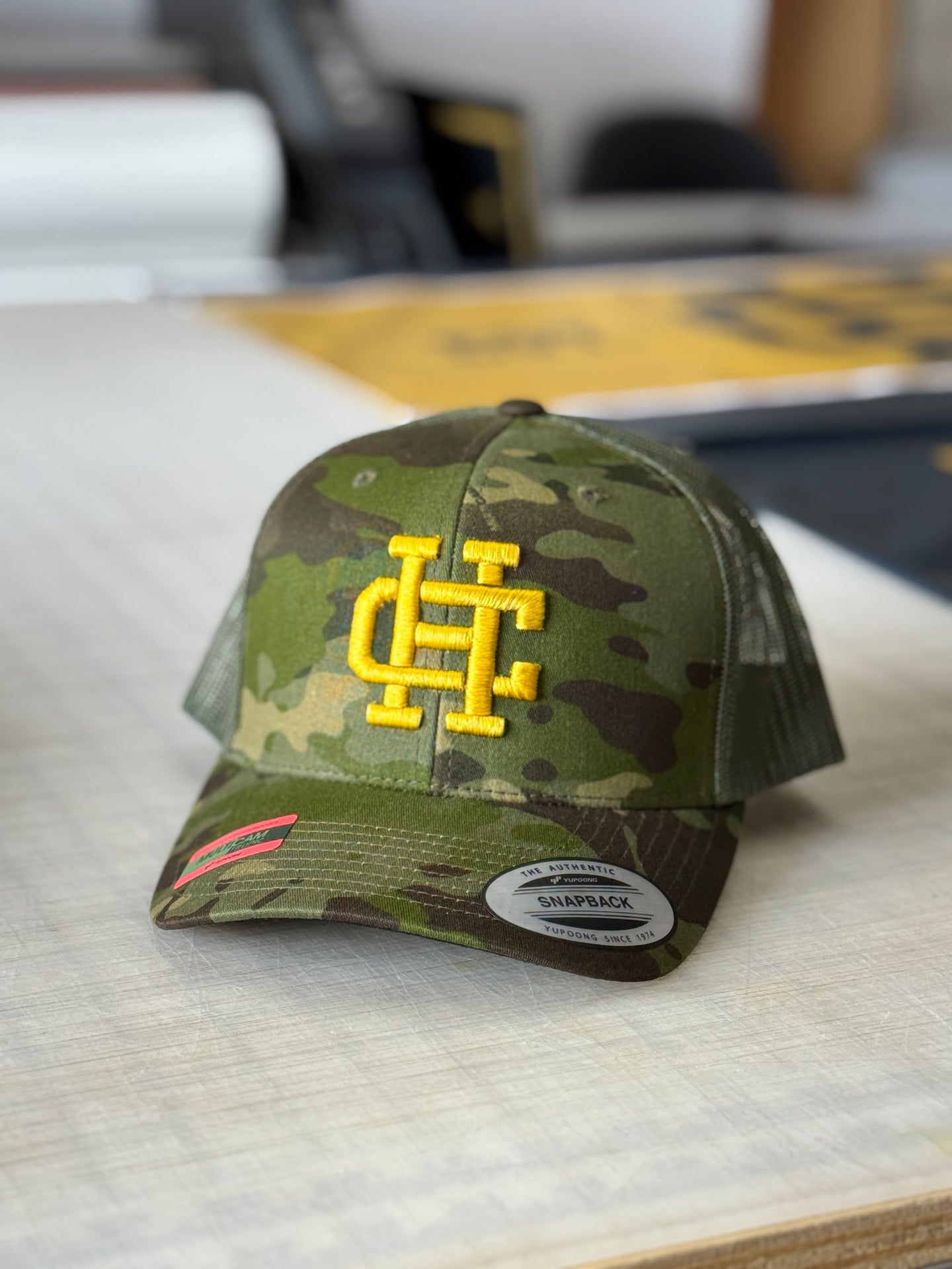 HC Camo Trucker Snapback