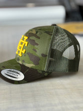 Load image into Gallery viewer, HC Camo Trucker Snapback