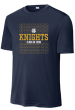 Load image into Gallery viewer, Class of 2030 Dry Fit Stacked Knights