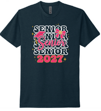 Load image into Gallery viewer, Holy Cross Class of 2027 Senior Premium Tee | Guadalupe Design