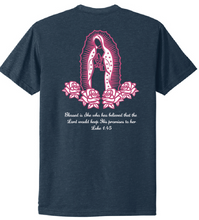 Load image into Gallery viewer, Holy Cross Class of 2027 Senior Premium Tee | Guadalupe Design