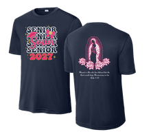 Load image into Gallery viewer, Holy Cross Class of 2027 Senior Performance Tee | Guadalupe Design