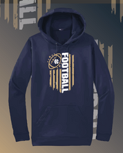 Load image into Gallery viewer, HC FOOTBALL HOODED PULLOVER